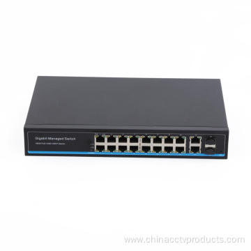 Layer 2 Managed Full Gigibit 1000mbps Poe Switch